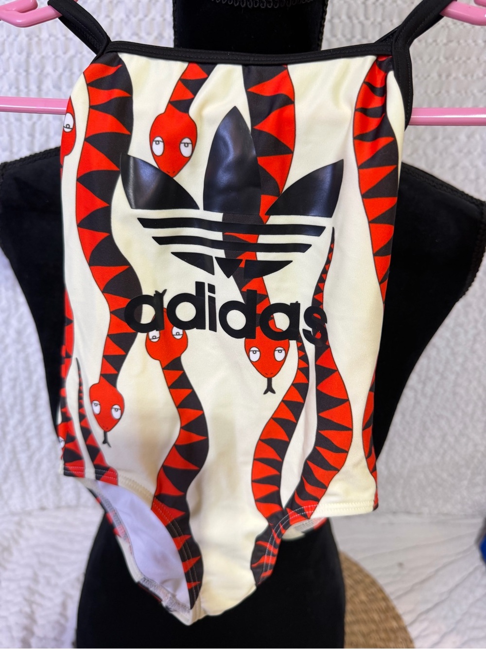 Kids one-piece swimsuit appears